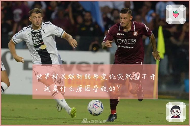世界杯买球时赔率变化突然打不开,这是什么原因导致的?